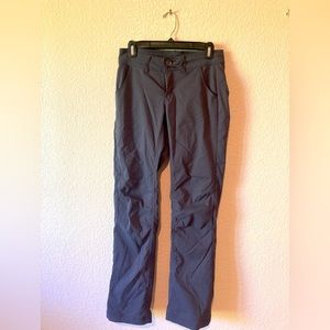 Fleece-lined gray Prana Halle pants size 0